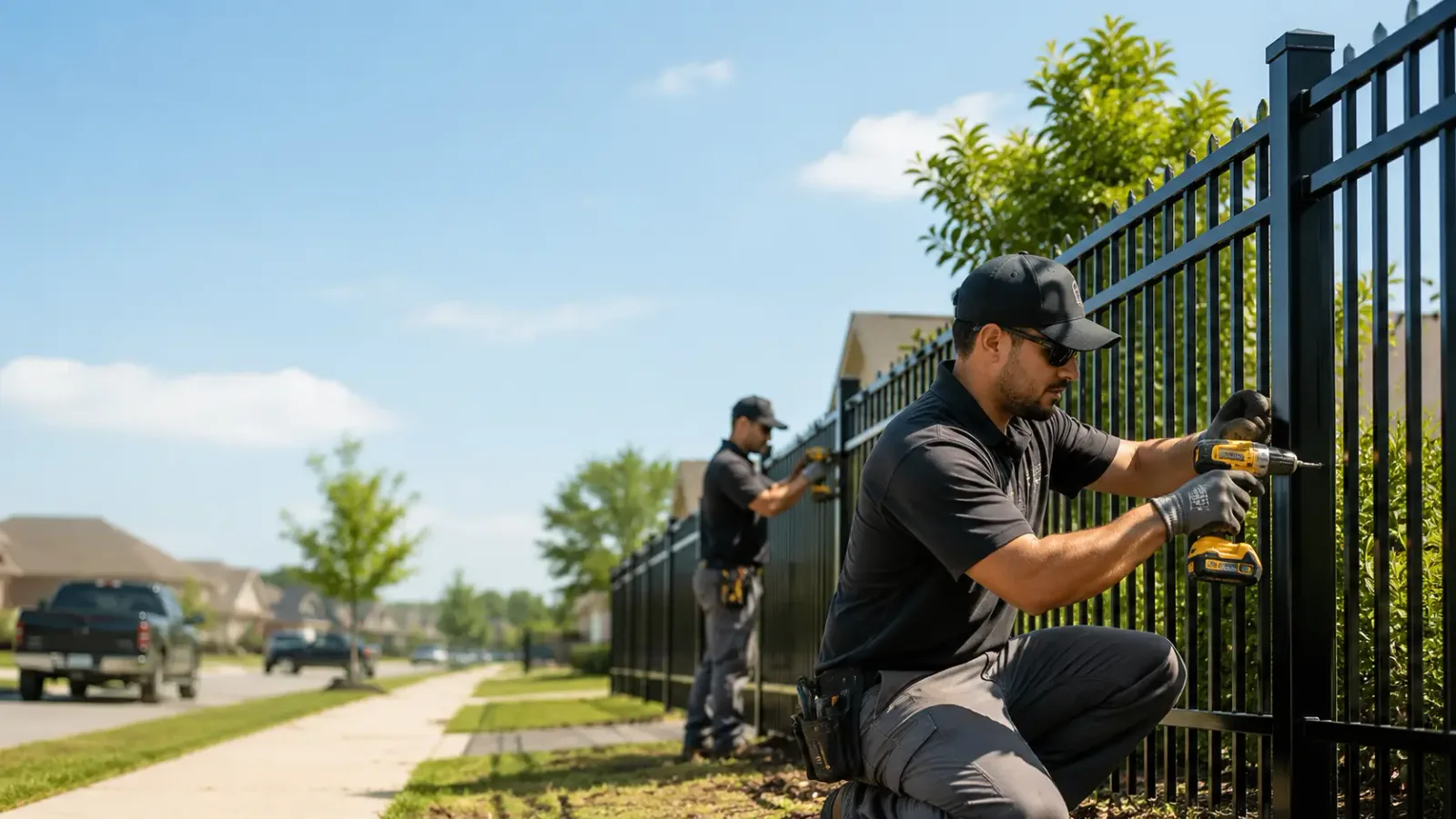 Metal Fence Installation in Caseyville, IL